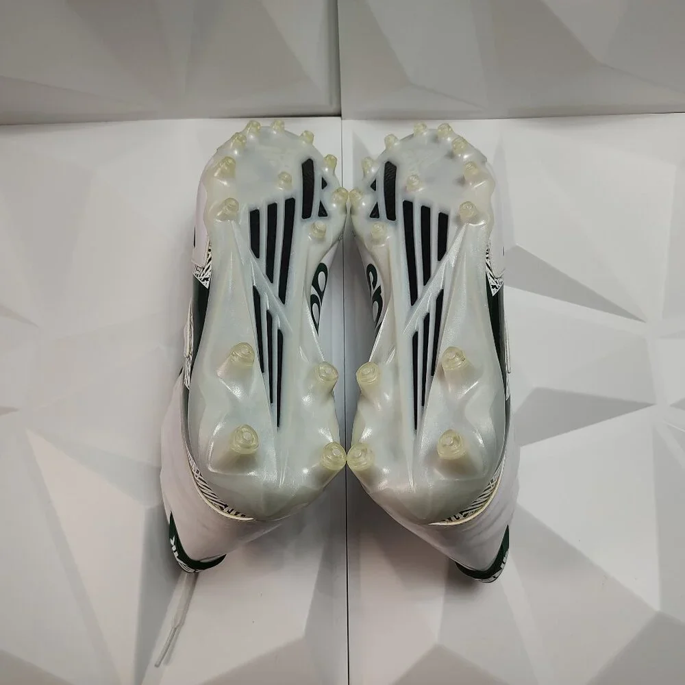 Adidas Mens Football Cleats 17 White Green Shoe Lacrosse Freak X Carbon High - Picture 11 of 14